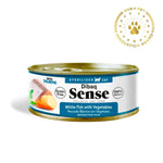Lata  Sense Pescado Blanco 70gr