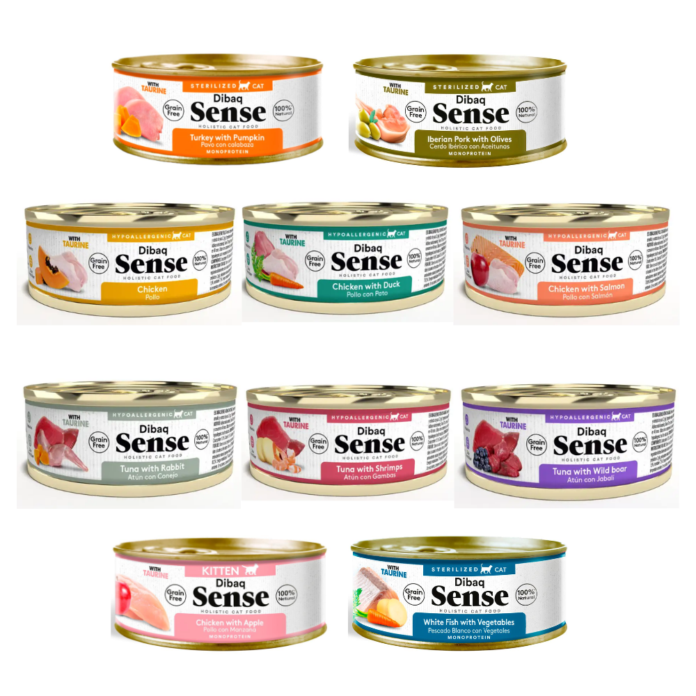 PACK SURTIDO 12 LATAS SENSE 70g C/U (Sabores según disponibilidad)