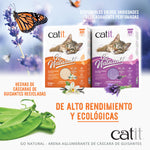 Arena Biodegradable y Aglomerante Catit Go Natural