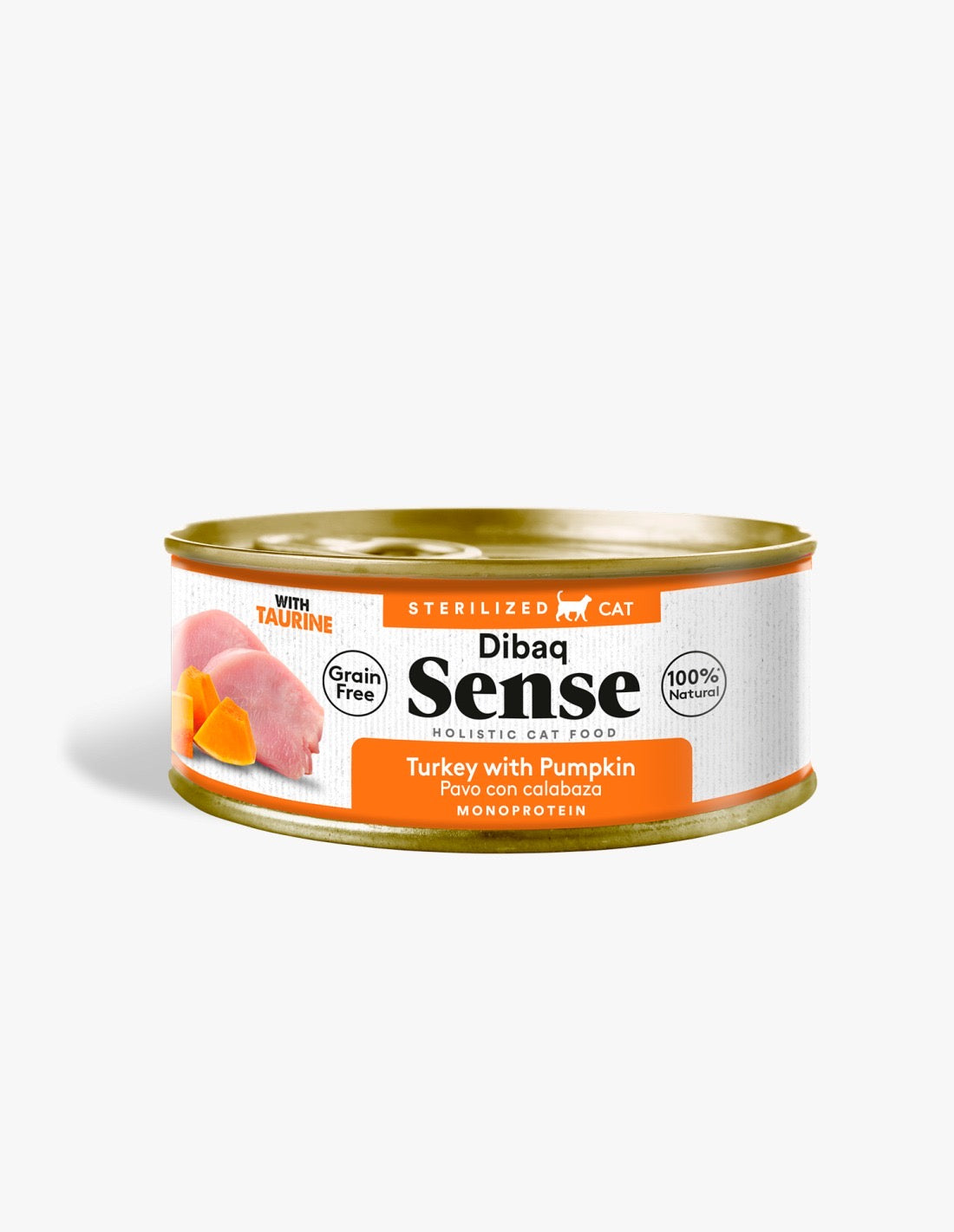 Lata Sense pavo y calabaza 70g