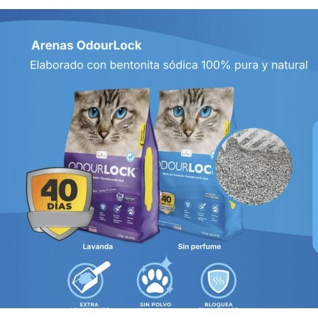 Arena OdourLock Sin Olor 12 kg