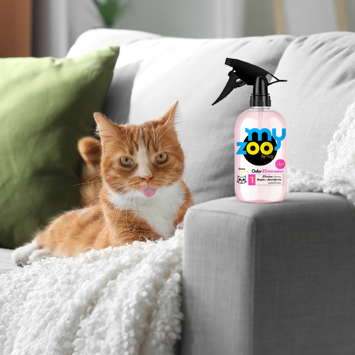 My Zoo Odor Eliminator Plus Gato 500cc