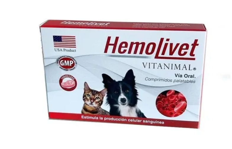 Hemolivet Caja 10 Comprimidos