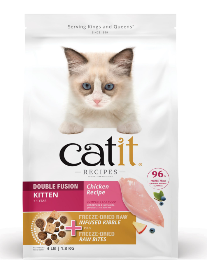 Alimento Catit Double Fusion Kitten 1,8 kilos