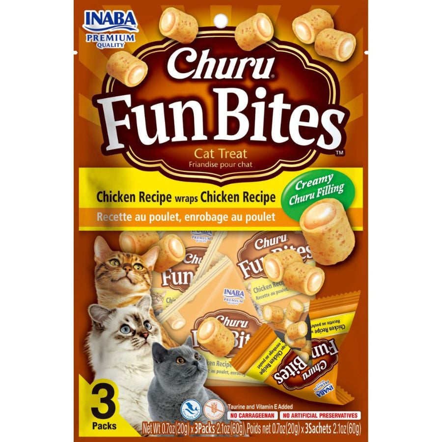 Churu Fun Bites Pollo/Pollo-Atún  Inaba