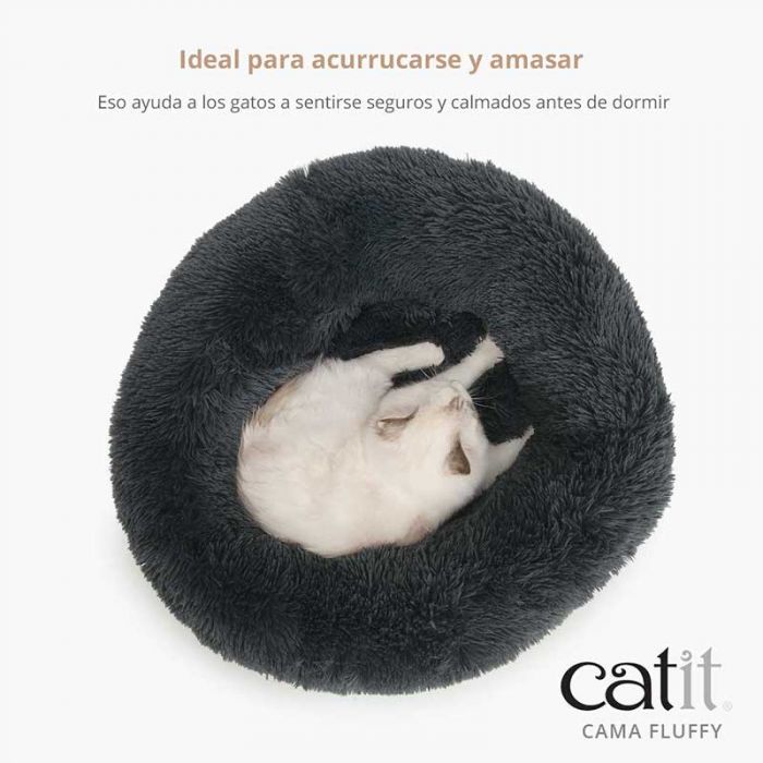 CAMA MULLIDA PARA GATOS CATIT GRIS