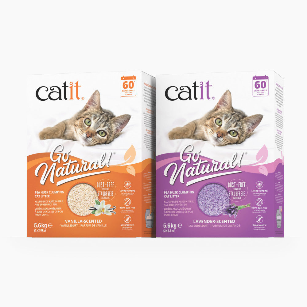 Arena Biodegradable y Aglomerante Catit Go Natural