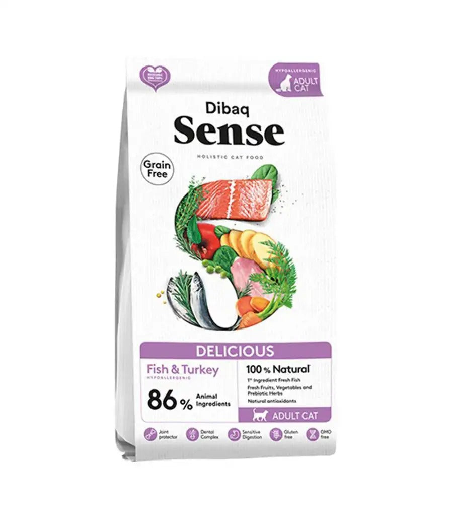 Sense Delicious Pescado y Pavo 1,5 kg