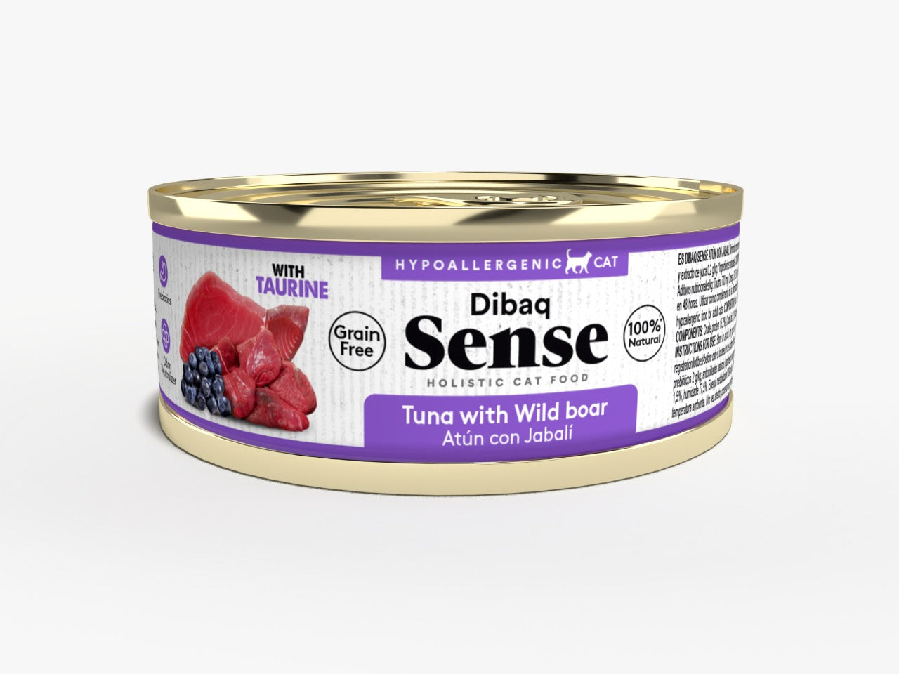 Lata Sense Atún/Jabalí 70g